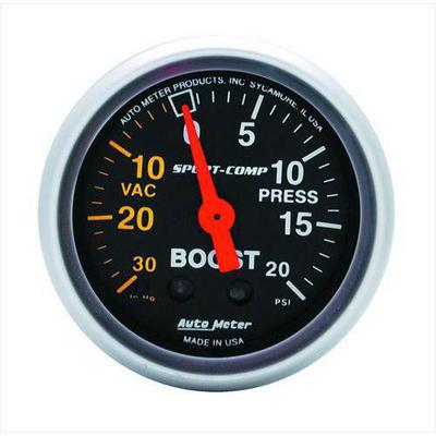 Auto Meter Sport-Comp Mechanical Boost/Vacuum Gauge - 3301